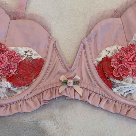 New! For Love And Lemons Sylvie Underwire Bra 31663 - Picture 6 of 12